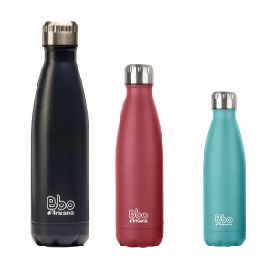 Bbo Irisana thermos bottle with neoprene cover. Stainless...