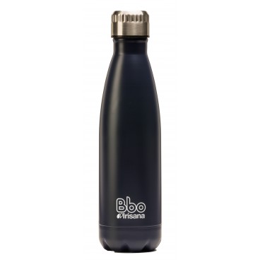 Botella termo Bbo Irisana con funda de neopreno. 500 ml.