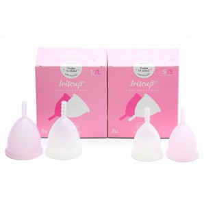 Iriscup menstrual cup two units 2