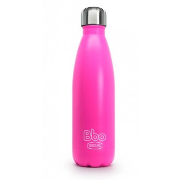 Borraccia termica Bbo Irisana con rivestimento in neoprene. 500 ml.