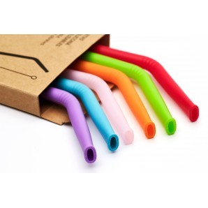 Cannucce in silicone riutilizzabili Irisana