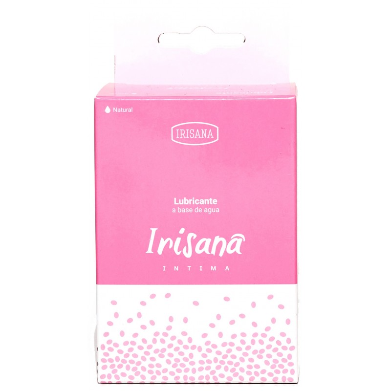 Intimes Gleitmittel auf Wasserbasis von Irisana. Packung mit 20 Einzeldosis-Beuteln