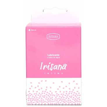 Irisana intimate water-based lubricant. Box of 20 single-dose sachets