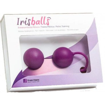 Irisball Irisana per l'allenamento del pavimento pelvico. Doppio