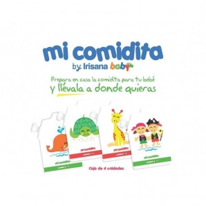 Bolsitas reutilizables Mi Comidita by Irisana Baby. 4... 2