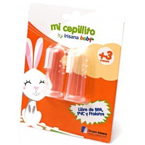 Silicone baby toothbrush. My little brush Irisana