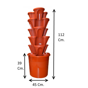 BASIC VERTICAL GROWING TABLE ECOGARDEN