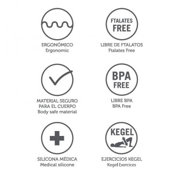 Beckenbodentrainer, mit verschiedenen Gewichten, Intimichic von Irisana intima