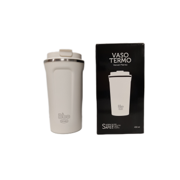 VASO TERMO ACERO INOXIDABLE 450ML. BBO19 IRISANA