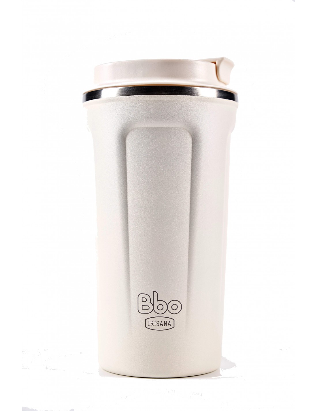 Botella termo reutilizable con tapón de bambú. 500 ml. BBO14