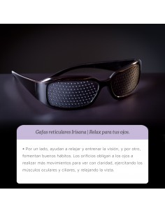 Gafas reticulares de pasta Irisana 2