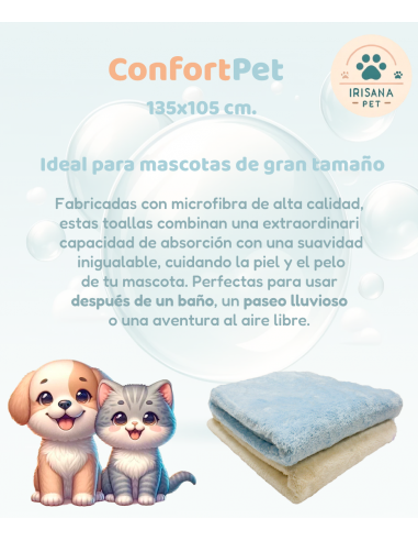 ConfortPet. Serviette en microfibre... ConfortPet. Serviette en microfibre...