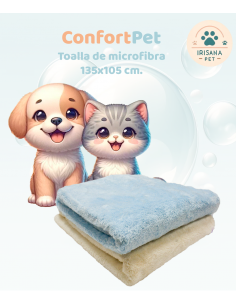 ConfortPet. Serviette en microfibre pour animaux de...
