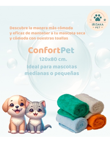 ConfortPet. Microfiber towel for... ConfortPet. Microfiber towel for...