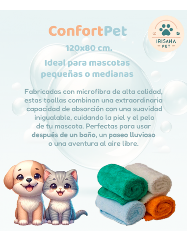 ConfortPet. Microfiber towel for... ConfortPet. Microfiber towel for...
