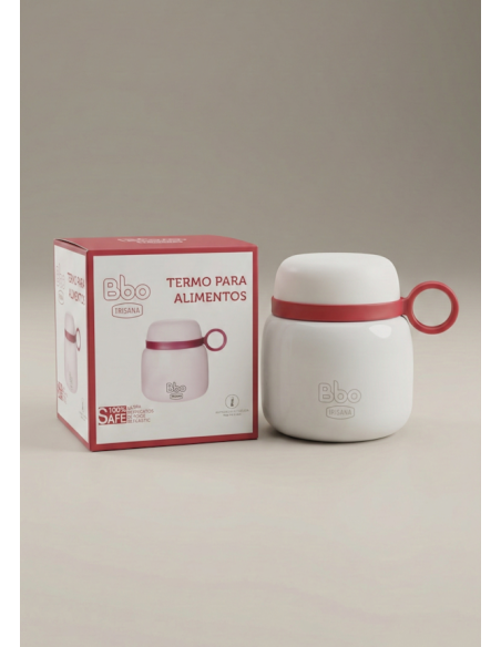 Termo para alimentos Bbo Irisana de 600 ml en acero inoxidable