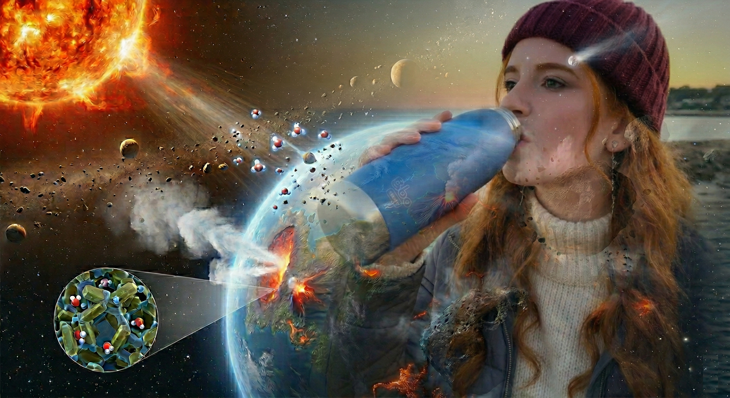 El fascinante y sorprendente origen del agua de la Tierra